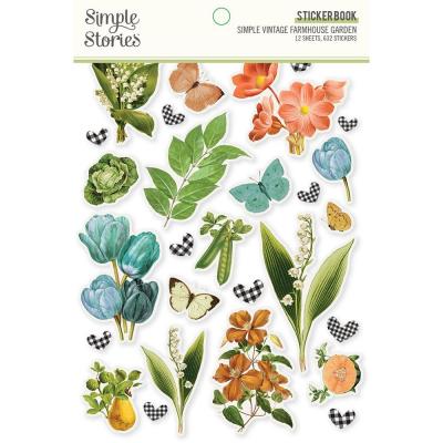 Simple Stories Simple Vintage Farmhouse Garden - Sticker Book